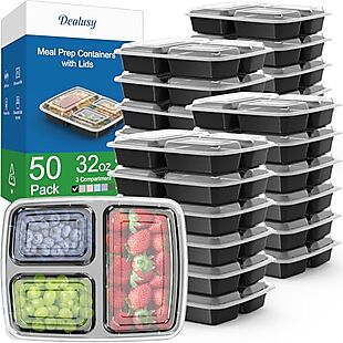 50pc Food Storage Containers $22