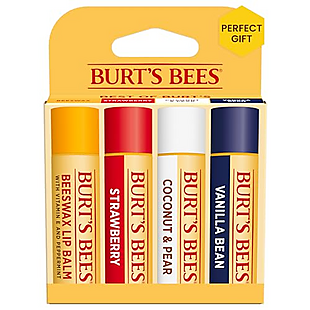 4pk Burt's Bees Lip Balm $8