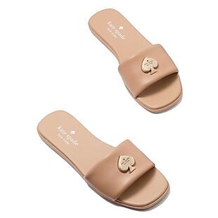 Kate Spade Leather Slide Sandals $44