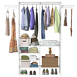 Garment Rack & Organizer $28