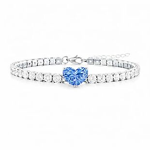 Crystal Heart Bracelets $13 Shipped