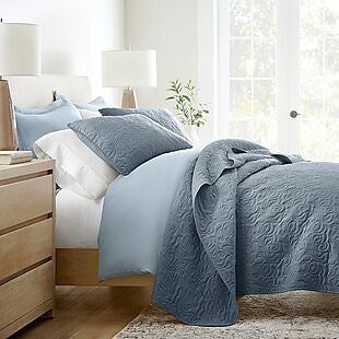 Easy-Care Quilted Coverlet Sets from $36