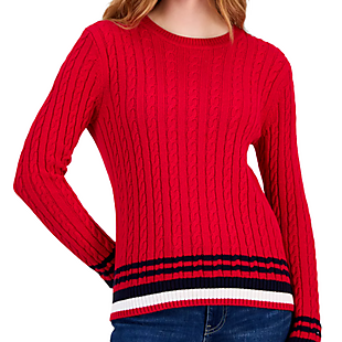 Tommy Hilfiger Cable Knit Sweater $25