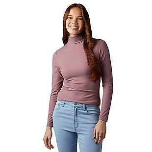 32 Degrees Soft Rib Turtleneck $9