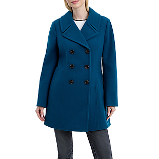 Anne Klein Melton Peacoat $125