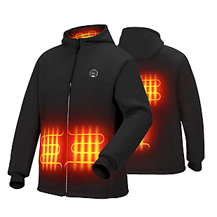 Heated Sweatshirt & Battery $60