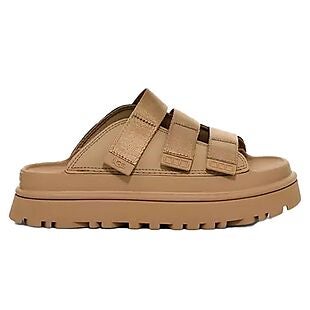 UGG GoldenGlow Slide Platform Sandals $54