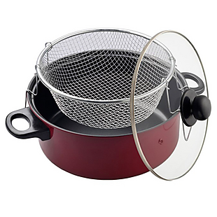 Stainless Steel Deep Fryer Set $24