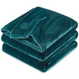 Ralph Lauren Micromink Blankets $28