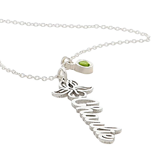 Theo Grace Flower Name Necklace From $63