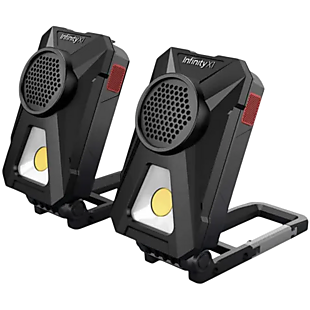 2pk LED Worklight Speakers $20