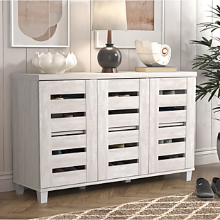 16-Pair Shoe Storage Cabinet $108