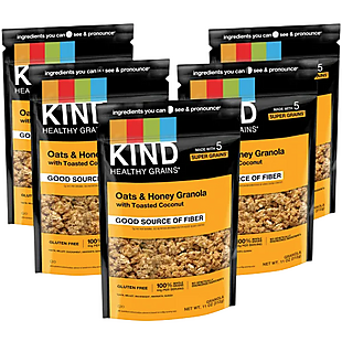 5pk Kind Oats & Honey Granola $15