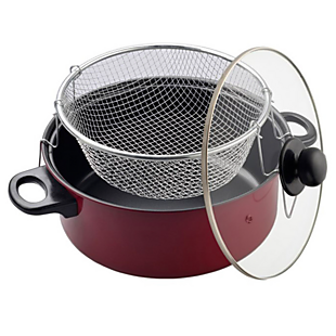Stainless Steel Deep Fryer Set $24