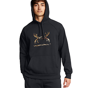 UA Rival Fleece Antler Hoodie $27
