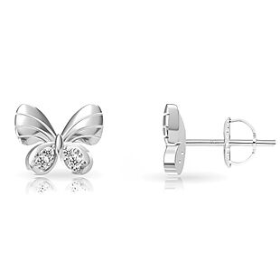 Sterling Silver Butterfly Earrings $11