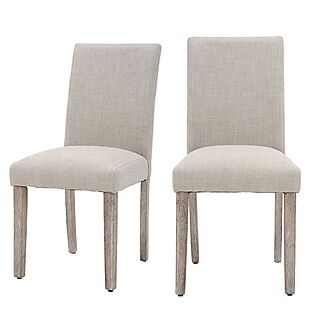 Set of 2 Upholstered Dining Chairs $112