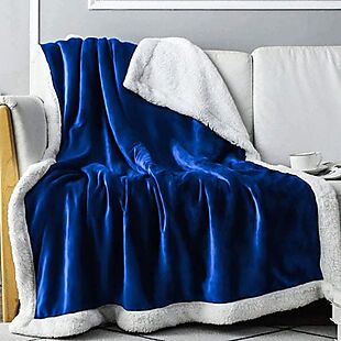 Sherpa Fleece Blanket $10 Shipped