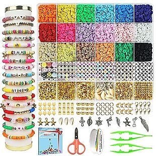 5,100pc Bracelet-Making Kit $7