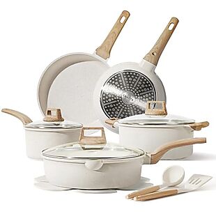 Carote 14pc Cookware Set $66