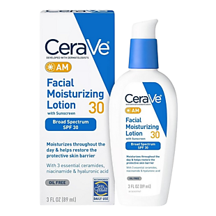 2pk CeraVe AM Facial Moisturizer $22