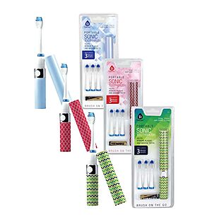 3pk Travel Electric Toothbrushes $25
