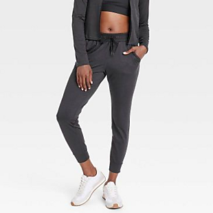 Women's Mid-Rise Joggers $8