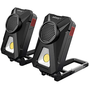 2pk LED Worklight Speakers $20