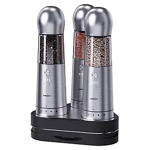 3pc Electric Salt Grinder Set $30