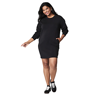 Spanx Long-Sleeve Crewneck Dress $34