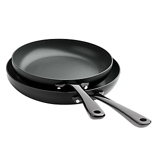 2pk Hard-Anodized Fry Pans $42