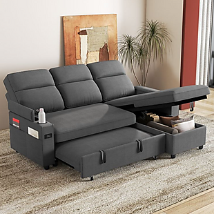 Sofa Sleeper with Storage and USB $480