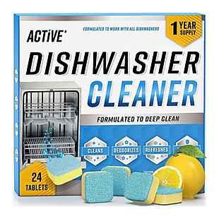 ACTIVE Dishwasher Cleaning Tablets $13