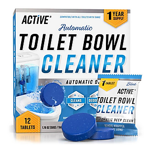 ACTIVE Toilet Bowl Cleaner Tablets $15