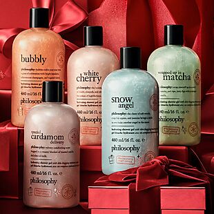 16oz Philosophy Shower Gels $11