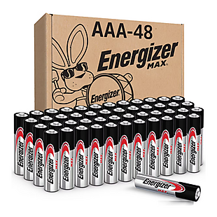 48ct Energizer MAX AA Batteries $20