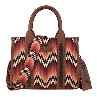 Wrangler Zig Zag Small Tote $20 Shipped