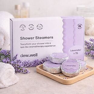 15ct Lavender Shower Steamers $6