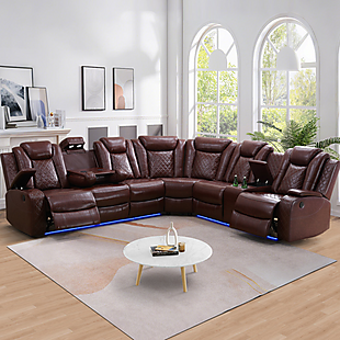 Reclining Sectional Sofa $1,109 + Bonus