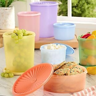 14pc Tupperware Heritage Canister Set $30