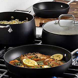 55% Off 7pc All-Clad Nonstick Cookware