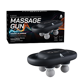 9-Speed Deep Tissue Massage Gun $35