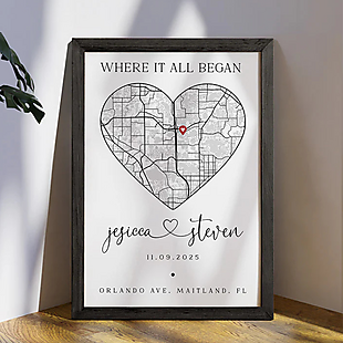 Couples Memory Maps from $15