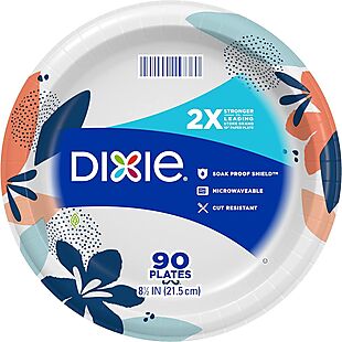 90ct Dixie Paper Plates $6