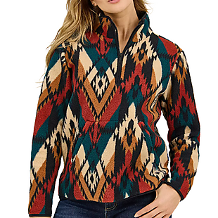 Wrangler Retro Sherpa Pullover $22