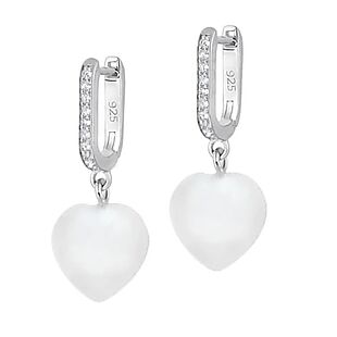 925 Silver & Shell Pearl Earrings $16