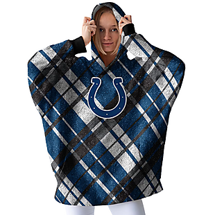 NFL Sherpa Flannel Blanket Hoodie $30