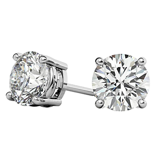 2.5ct Lab-Grown Diamond Studs $700