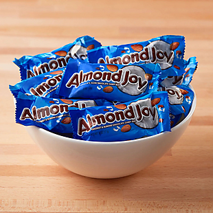5lb Snack-Sized Almond Joy Bars $25