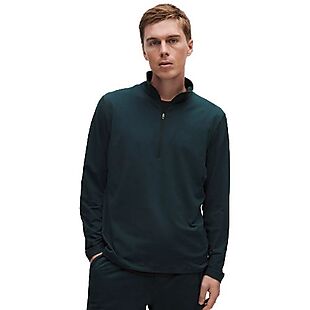 lululemon Soft Jersey Half Zip $49